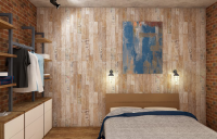 Номер в гостинице в стиле loft