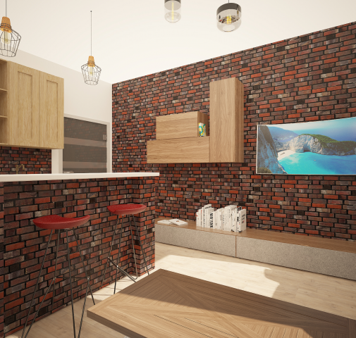 Кухня-гостиная