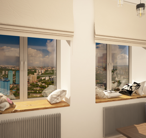 Кухня-гостиная