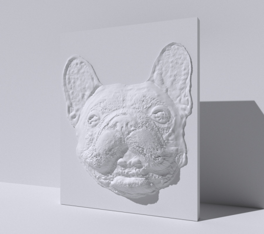 Моделирование барельефа