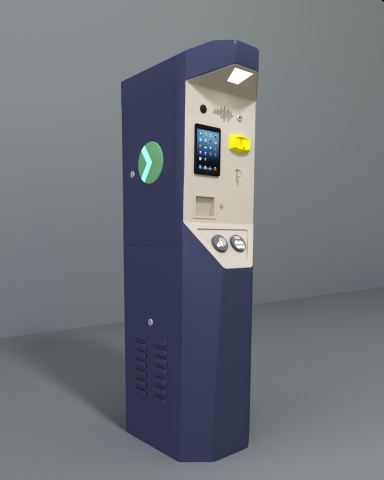 Моделирование и визуализация парковочного терминала RPS