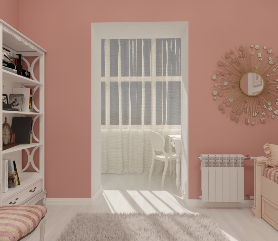 Интерьер комнаты для девочки-подростка