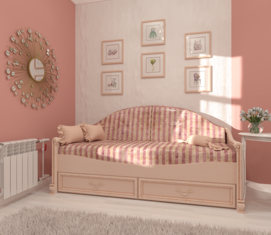 Интерьер комнаты для девочки-подростка