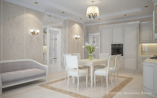 Кухня в классике