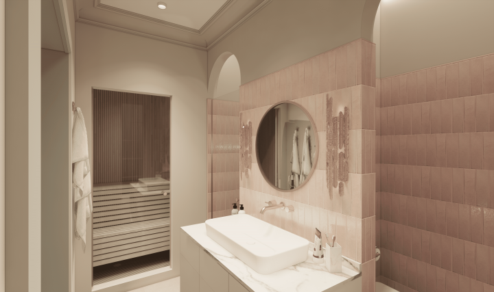 Сан.узел с сауной