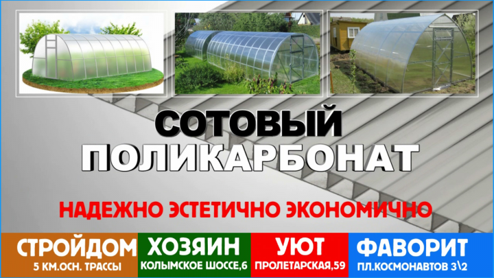 Сотовый поликарбонат