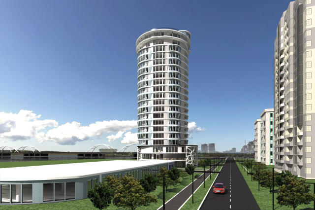 Многоэтажный жилой дом