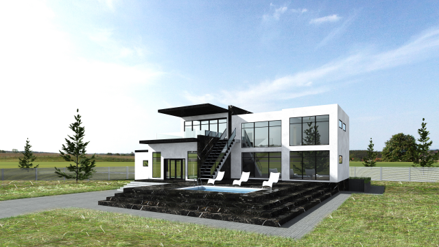 Проект коттеджа