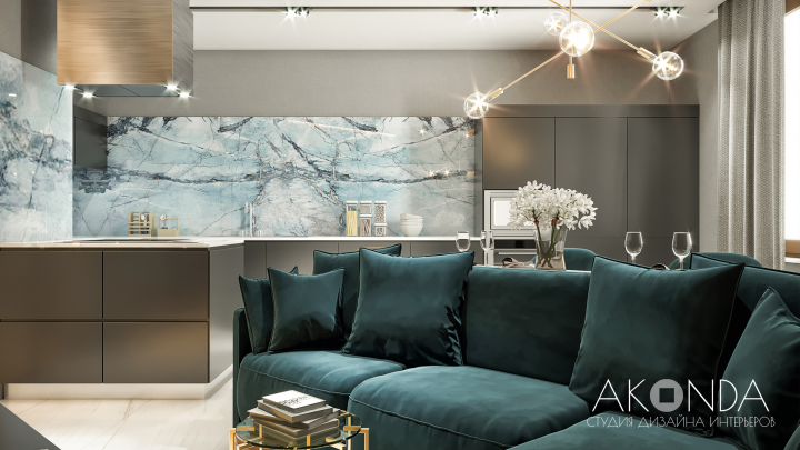 квартира дл холостяка. кухня