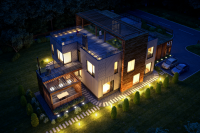 Визуализация загородного дома (Digital Bakery)