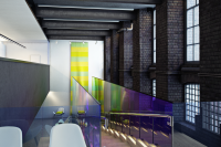 Kvadrat showroom by Peter Saville and David Adjaye