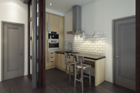 Визуализация квартиры Смоленка (Краузе)