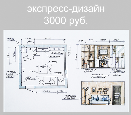 Экспресс-дизайн интерьера