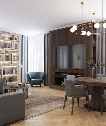 Квартира для семьи с одним ребенком