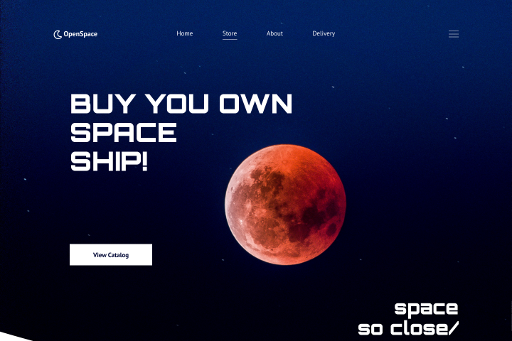 OpenSpace Web Banner (fun work)