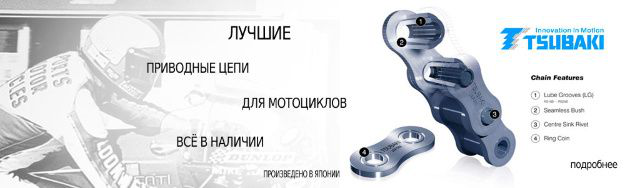 Мотоцепи TSUBAKI