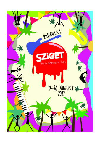 Постер для фестиваля Sziget (Будапешт)