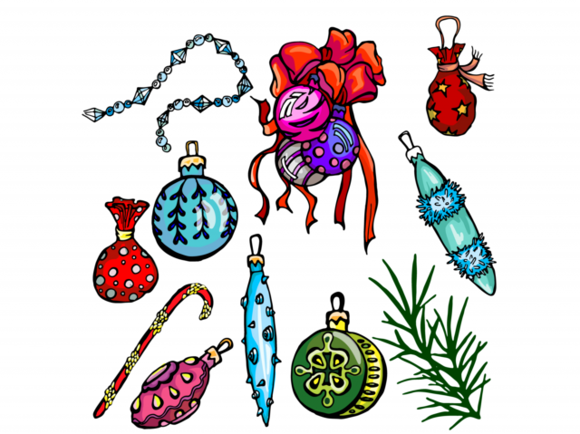 Новогодние игрушки