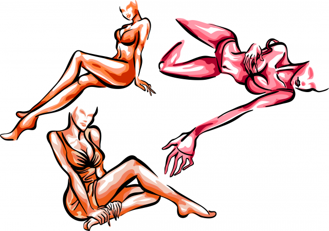 Девушки вектор