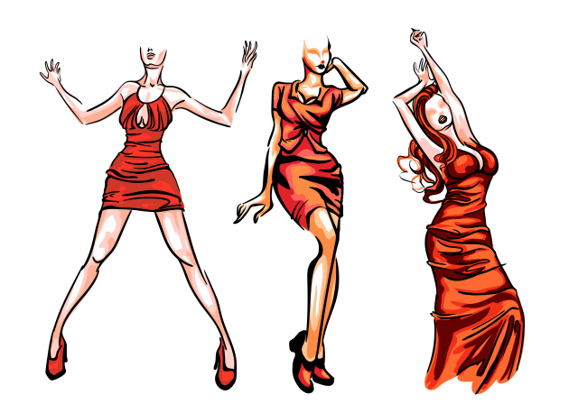 Девушки вектор