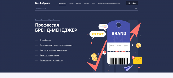 Профессия Бренд-менеджер