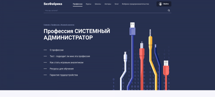 Профессия Системный администратор