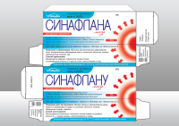 Дизайн упаковки фармацевтической компании "Vishpha"