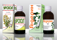 Дизайн упаковки фармацевтической компании "Vishpha"