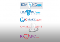 Варианты логотипа стоматологического кабинета "ЮмаксДент"