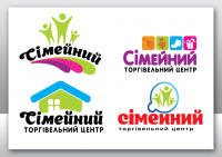 Варианты логотипа ТЦ "Сімейний"
