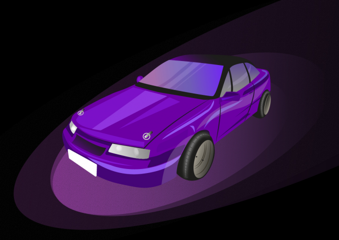 Векторная иллюстрация автомобиля