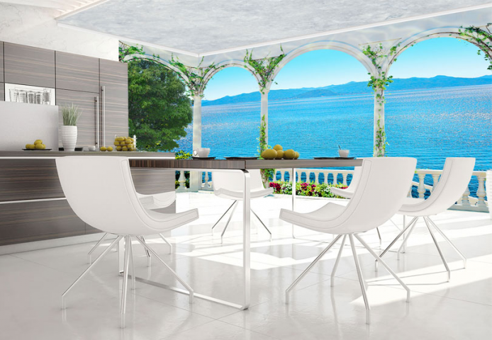 10 нюансов выбора фотообоев для кухни