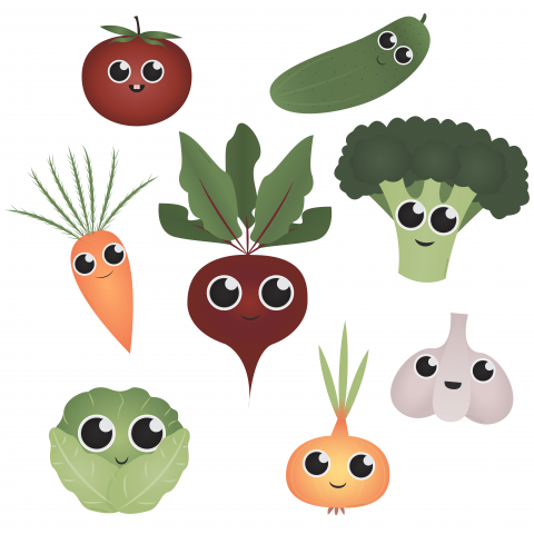 vector vegetables