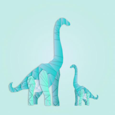 vector dinosaurs