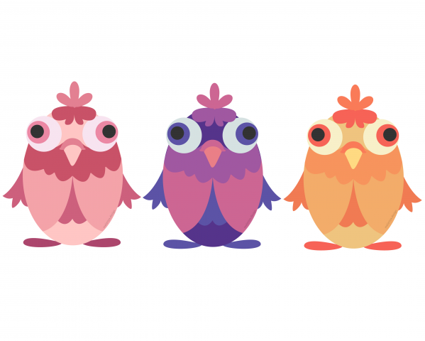 vector birds