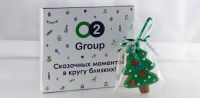 Подарочная коробка шоколада для покупателей