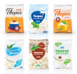 Варианты упаковки творога