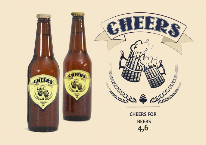 Этикетка крафтового пива