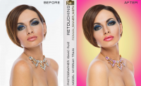 Портретная ретушь (Portrait retouching v.03)