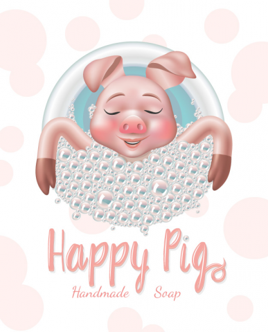 Happy Pig handmade soap