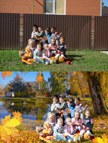 Замена фона у групповой фотографии