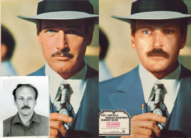 Колоризация и замена лица