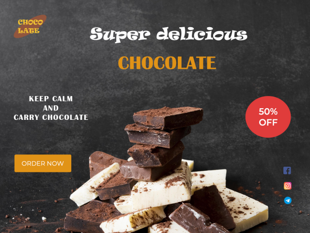 Banner CHOCOLATE