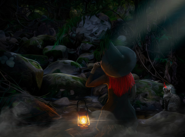 witch art