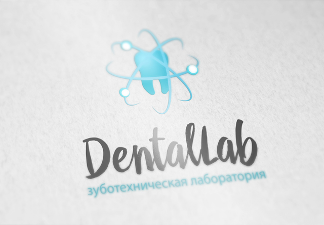 Разработка логотипа для зуботехнической лаборатории.