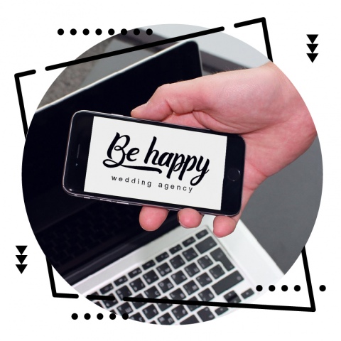 Лого "Be happy"