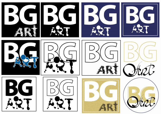 Разработка логотипа для BG art