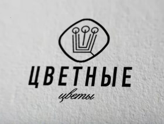 Логотип Цветные цветы