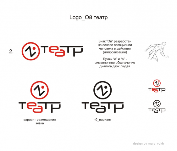 Разработка логотипа для "Ой-театра"_2 вариант