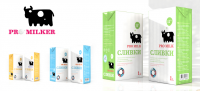 Упаковка для сливок скандинавской компании "Promilker"